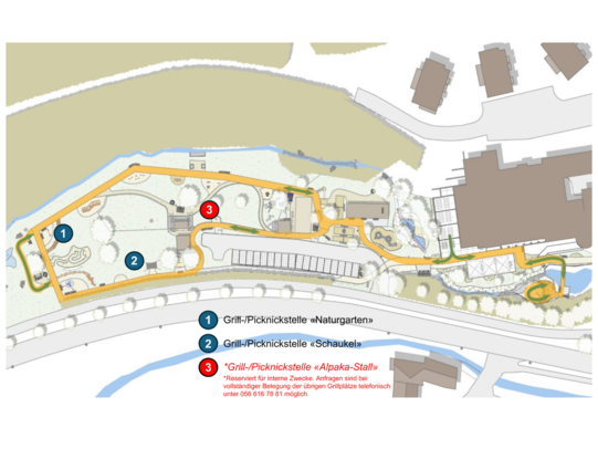 Grill- & Picknickstellen im Sinnespark
